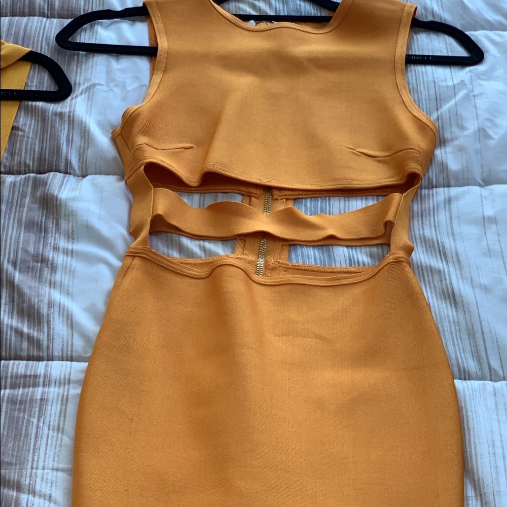 HOUSE OF CB BANDAGE DRESS